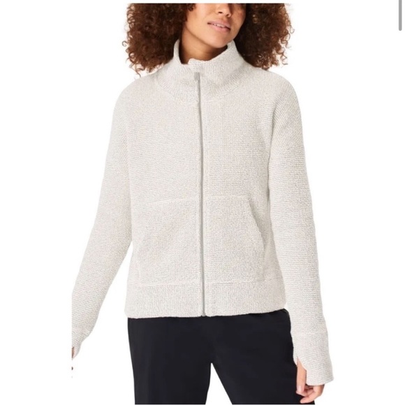 Sweaty Betty Restful Bouclé Lily White Zip Up
Jacket Size Small - Picture 3 of 15